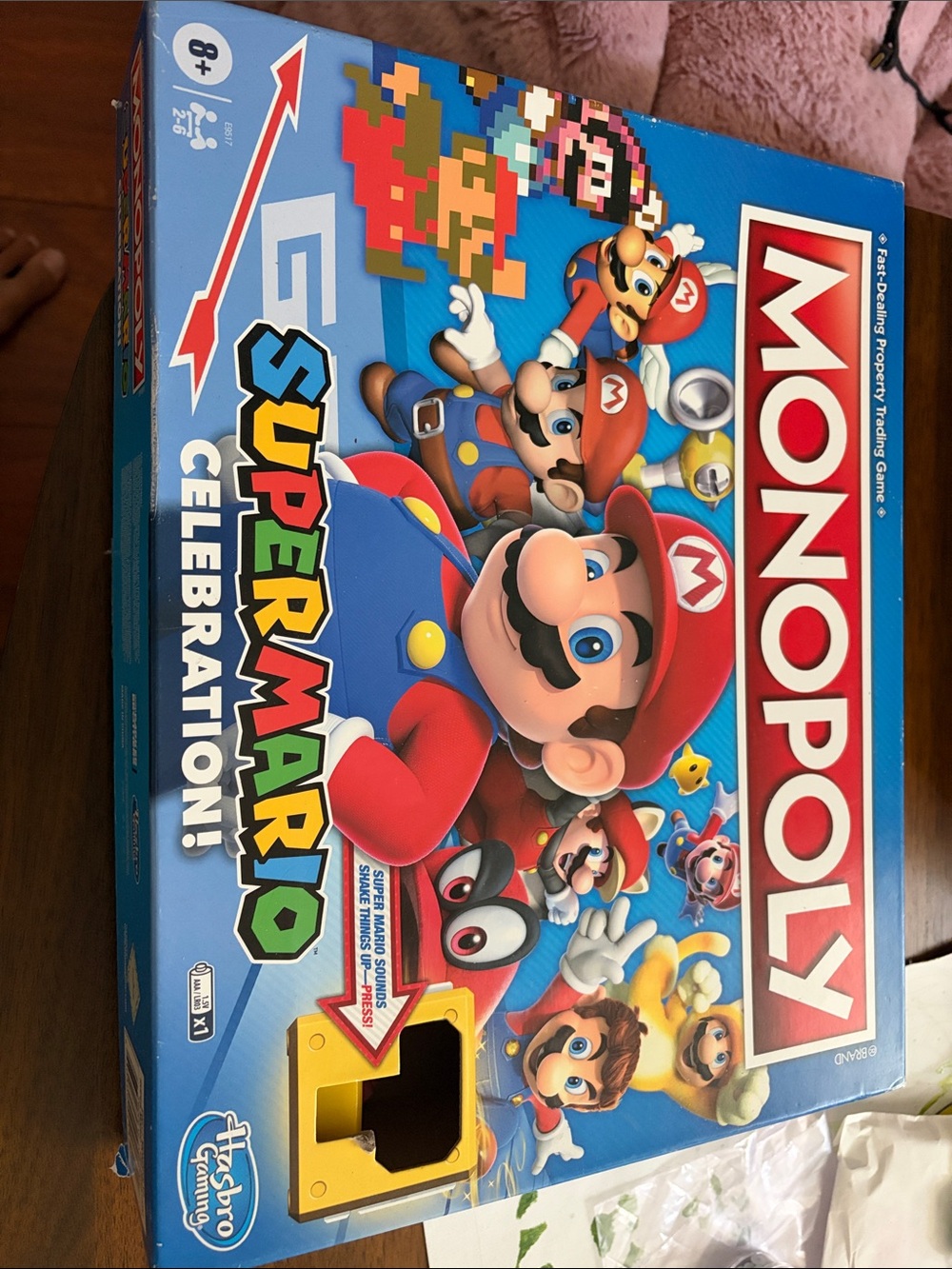 Monopoly Super Mario Celebration Board Game — Blue Edition by Monopoly
